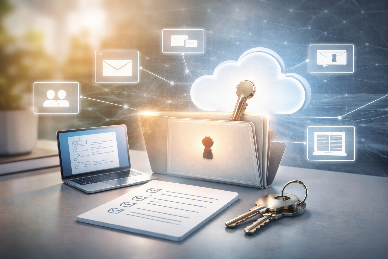 Digitaler Nachlass – Übersicht über Online Konten, Cloud Daten und Zugangsdaten für den Ernstfall